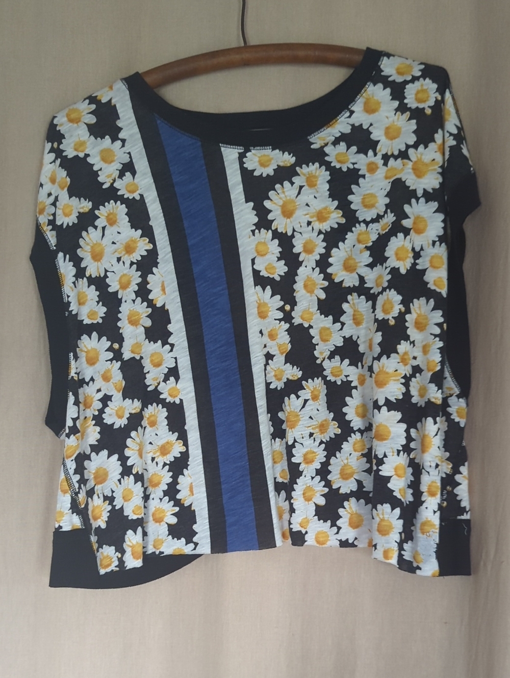 NWOT FP Movement My Time Tee Daisy Stripe Free People Top - Picture 4 of 8
